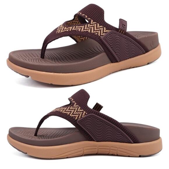 COFACE Orthotic Sandals Flip Flops Women’s Size 9 Arch Support Plantar Fasciitis - Picture 1 of 8